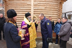 Водружение креста в СИЗО