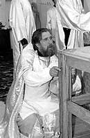 На освящении престола в честь Святителя Николая в Троицком Храме Йошкар-Олы.