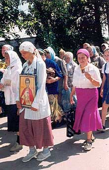 Всероссийский Свято-Серафимовский Крестный ход из <a href='http://ekaterinburg.region-news.info' target=_blank>Екатеринбурга</a> прибыл в Йошкар-Олу