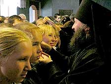 Благословение иконками