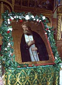 Икона с частицей мощей Преподобного Серафима Саровского прибыла в Йошкар-Олу