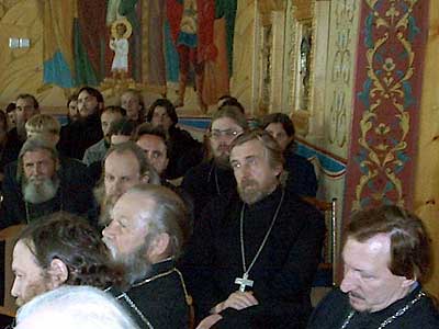 Участники Епархиального собрания