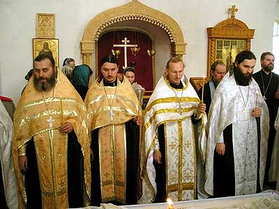 15 марта 2004 года в соборе Мироносицкого женского монастыря состоялось отпевание протоиерея Павла. Отпевание совершил Высокопреосвященнеший Иоанн, архиепископ Йошкар-Олинский и Марийский, в сослужении нескольких десятков клириков епархии и при стечении множества молящихся