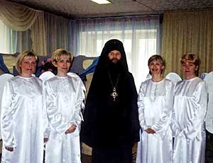 21 апреля архиепископ Йошкар-Олинский и Марийский Иоанн встретился с воспитанниками республиканского социального приюта для детей и подростков «Теплый дом».